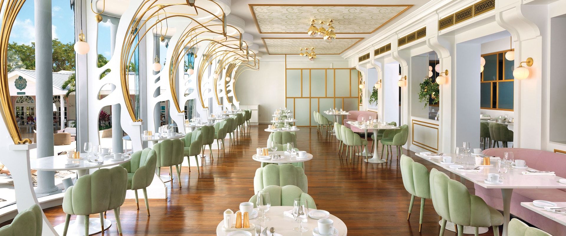 Restaurant at Sandals Royal Bahamian Spa Resort & Offshore Island