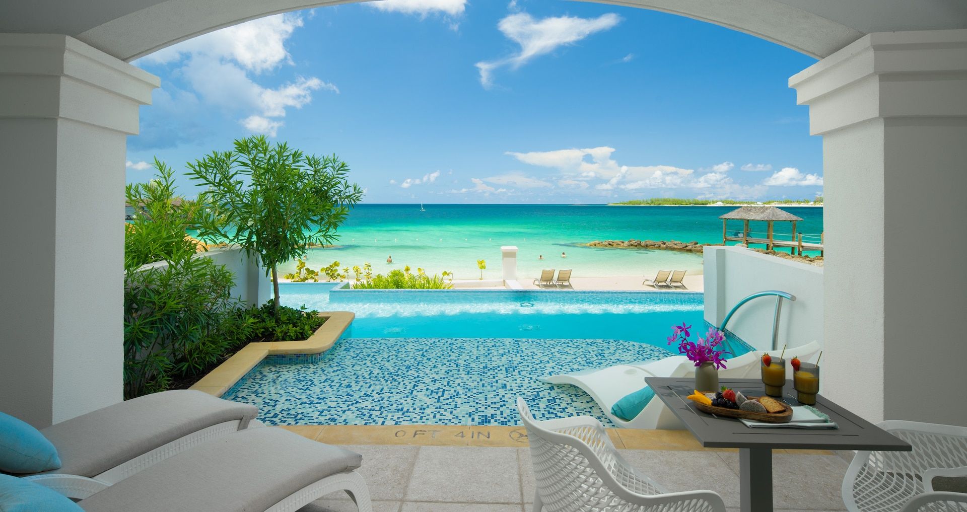 Resort exterior at Sandals Royal Bahamian Spa Resort & Offshore Island
