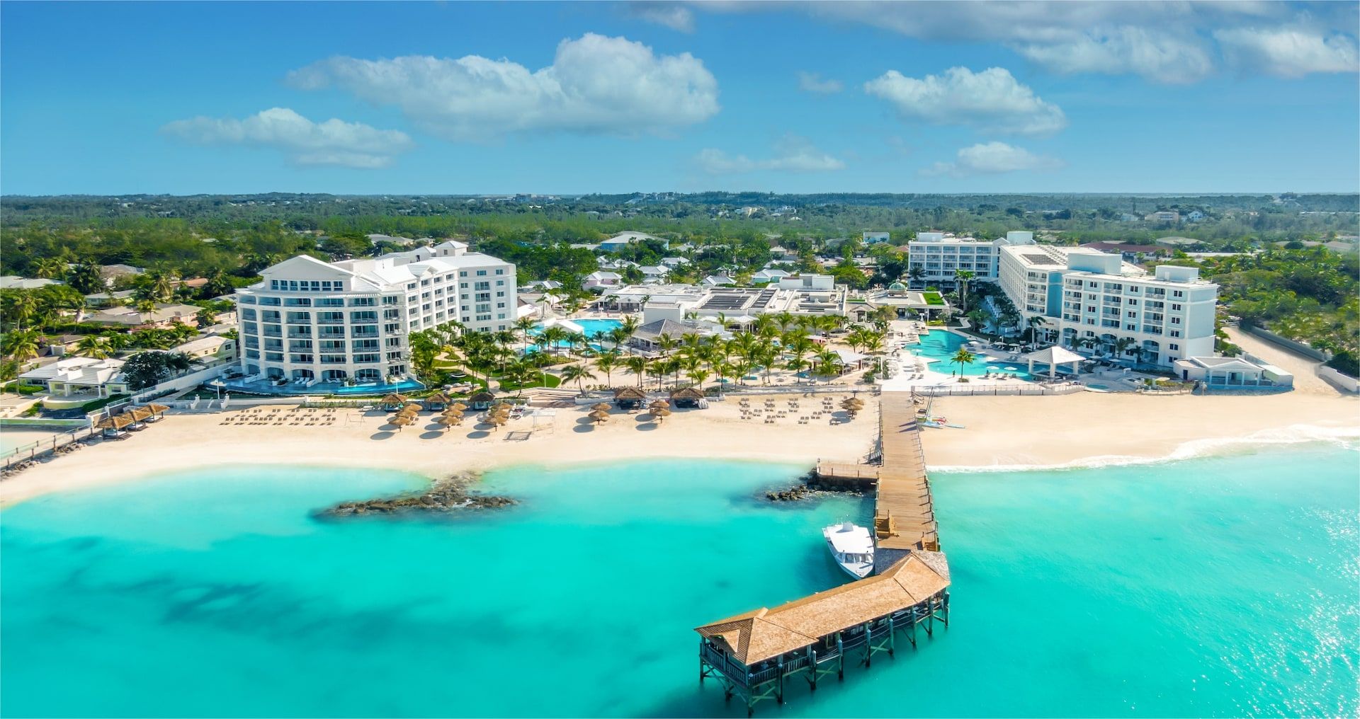 Resort exterior at Sandals Royal Bahamian Spa Resort & Offshore Island