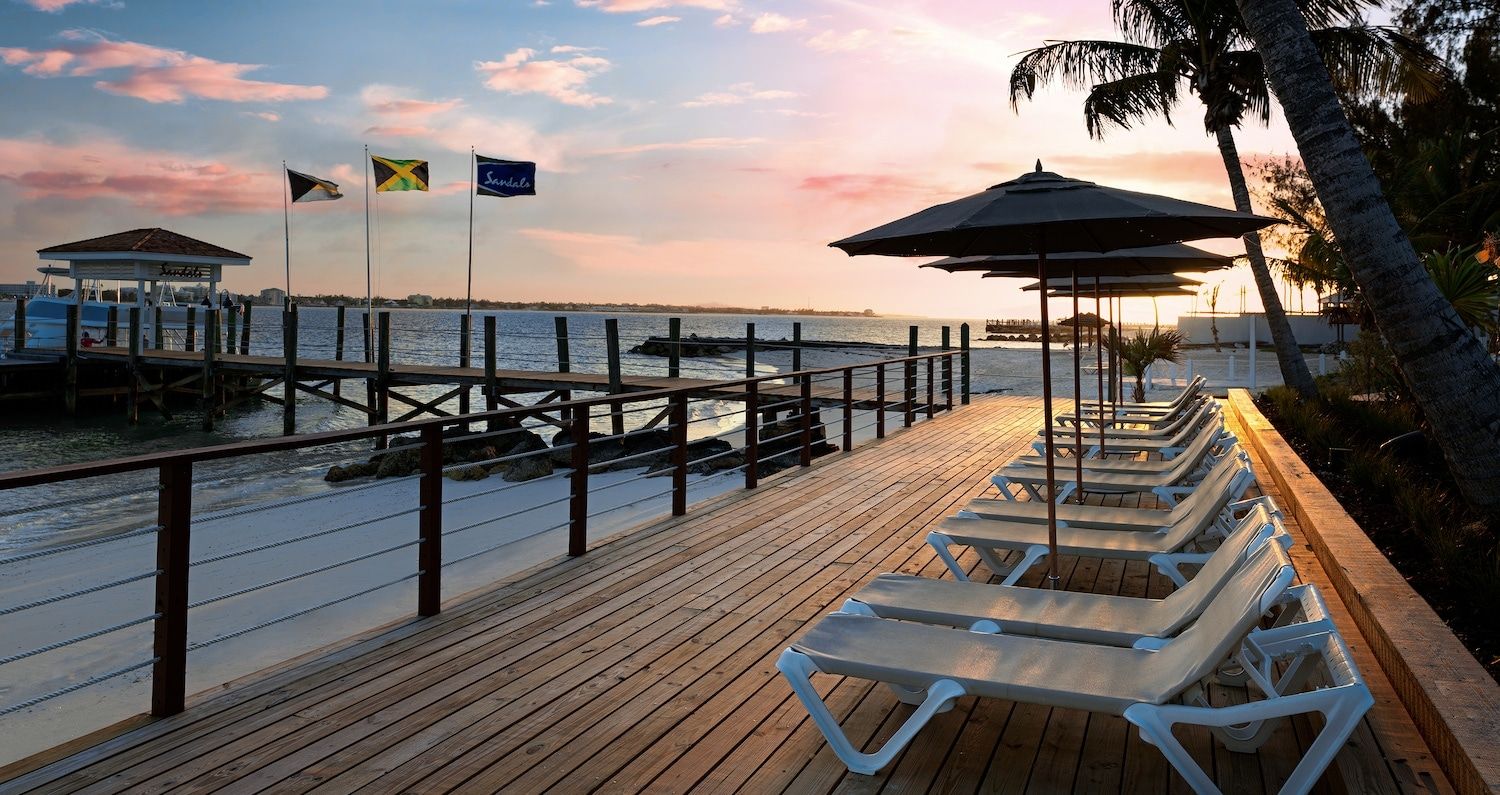 Swimming pool at Sandals Royal Bahamian Spa Resort & Offshore Island