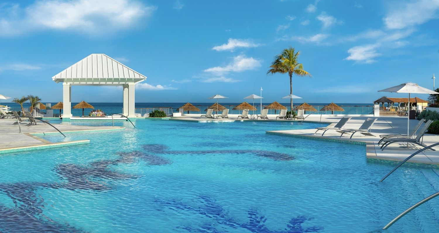 Swimming pool at Sandals Royal Bahamian Spa Resort & Offshore Island