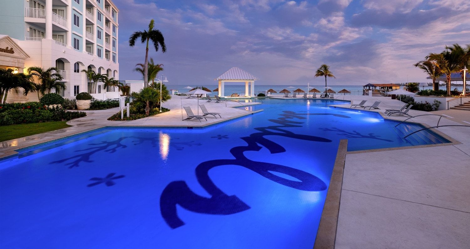 Swimming pool at Sandals Royal Bahamian Spa Resort & Offshore Island