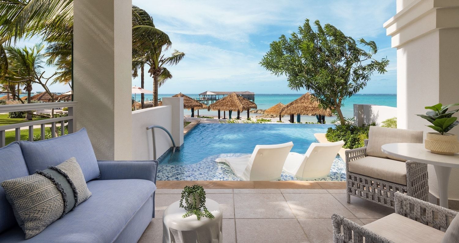 Swimming pool at Sandals Royal Bahamian Spa Resort & Offshore Island