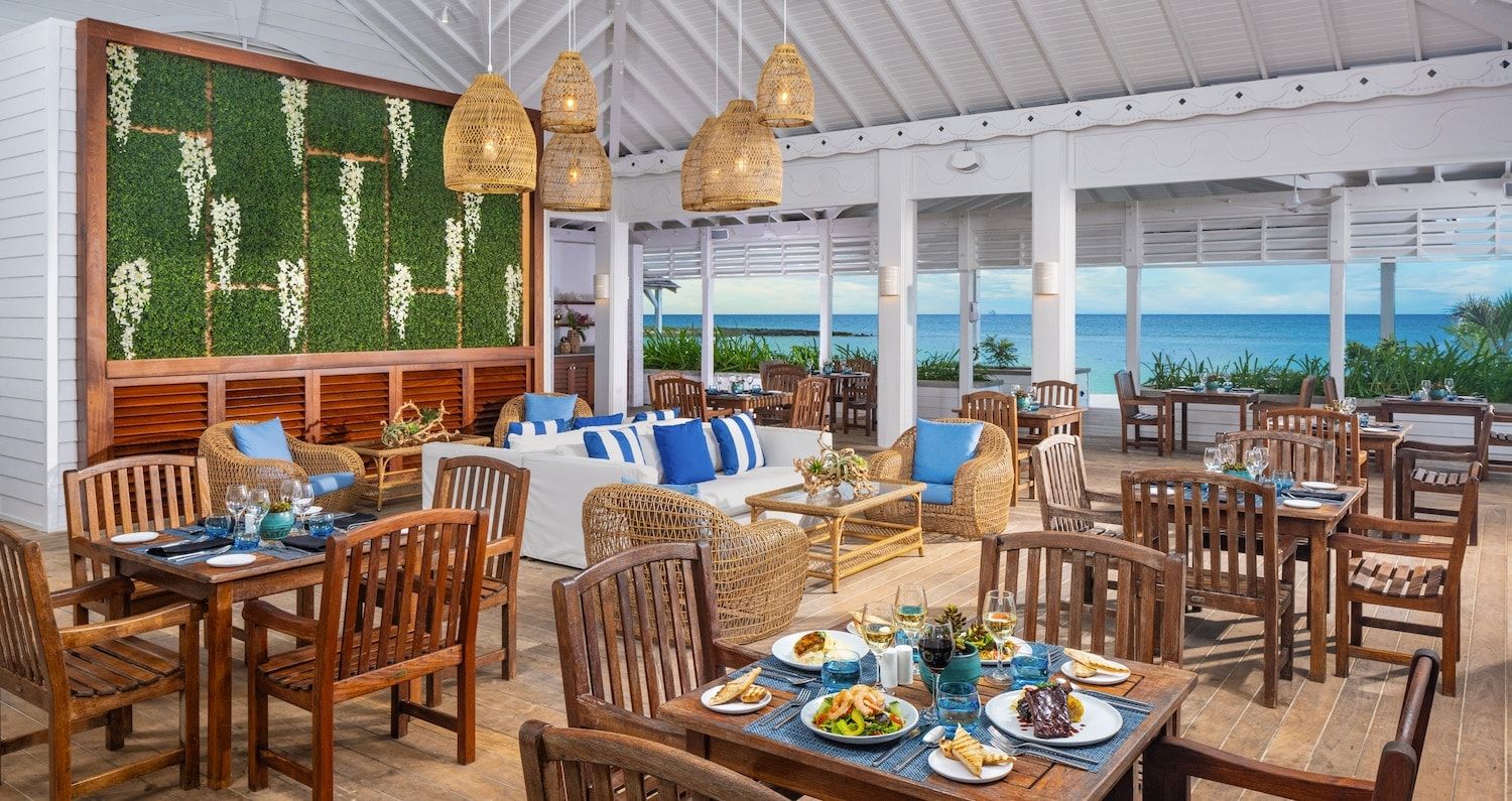Swimming pool at Sandals Royal Bahamian Spa Resort & Offshore Island