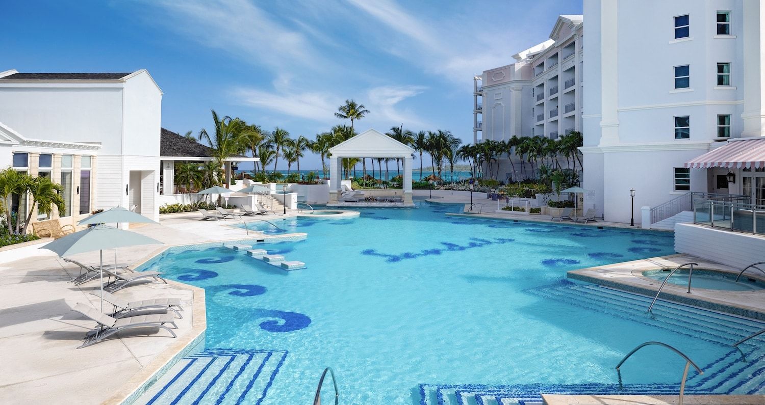 Swimming pool at Sandals Royal Bahamian Spa Resort & Offshore Island
