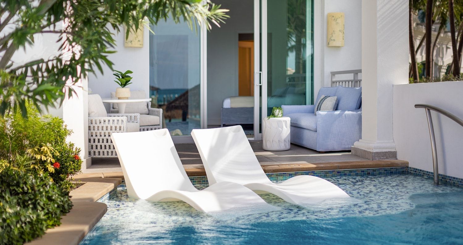 Swimming pool at Sandals Royal Bahamian Spa Resort & Offshore Island