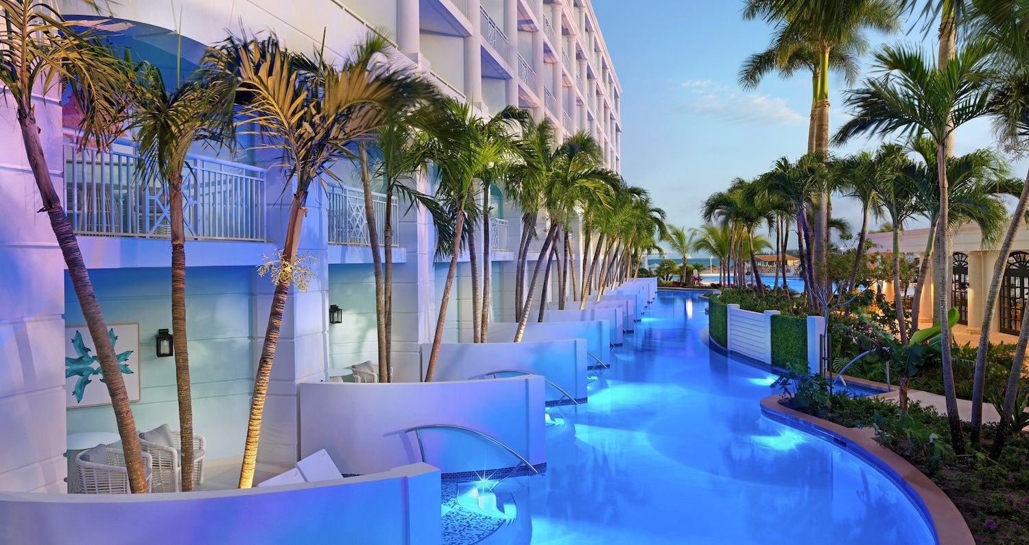 Guest room at Sandals Royal Bahamian Spa Resort & Offshore Island