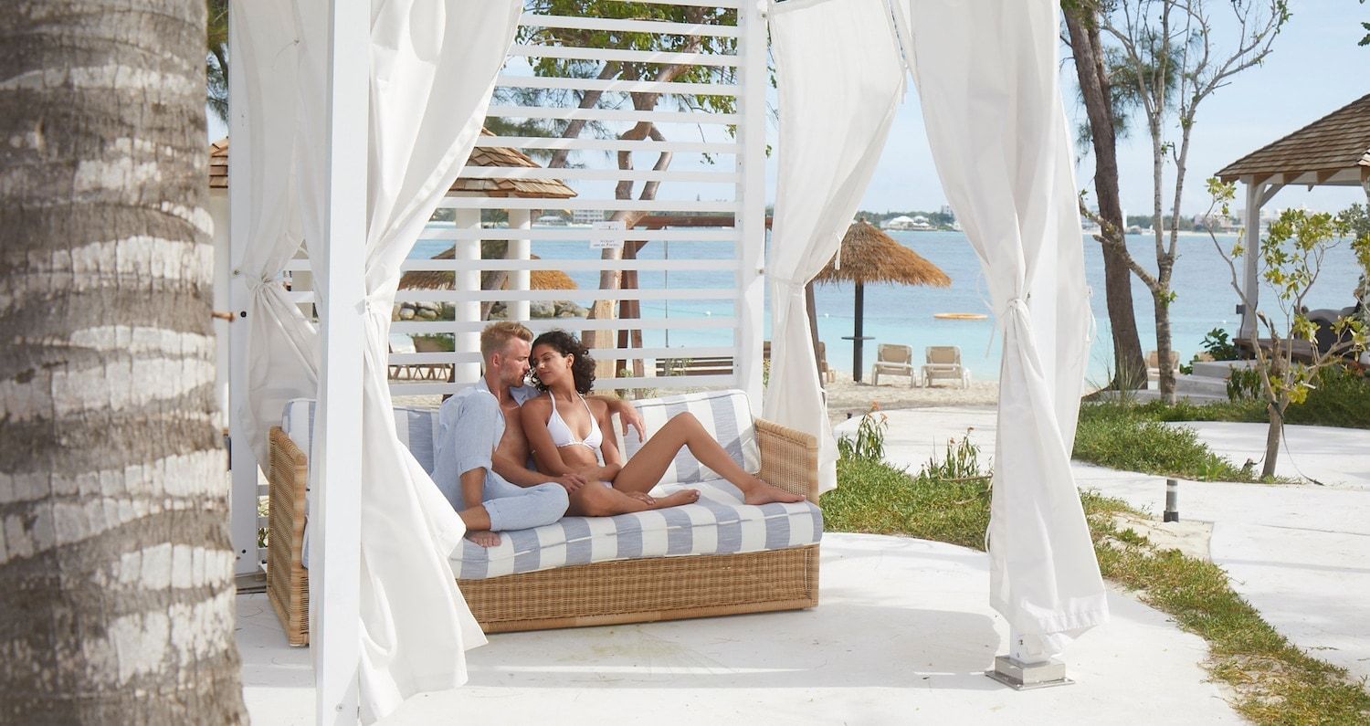 Guest room at Sandals Royal Bahamian Spa Resort & Offshore Island