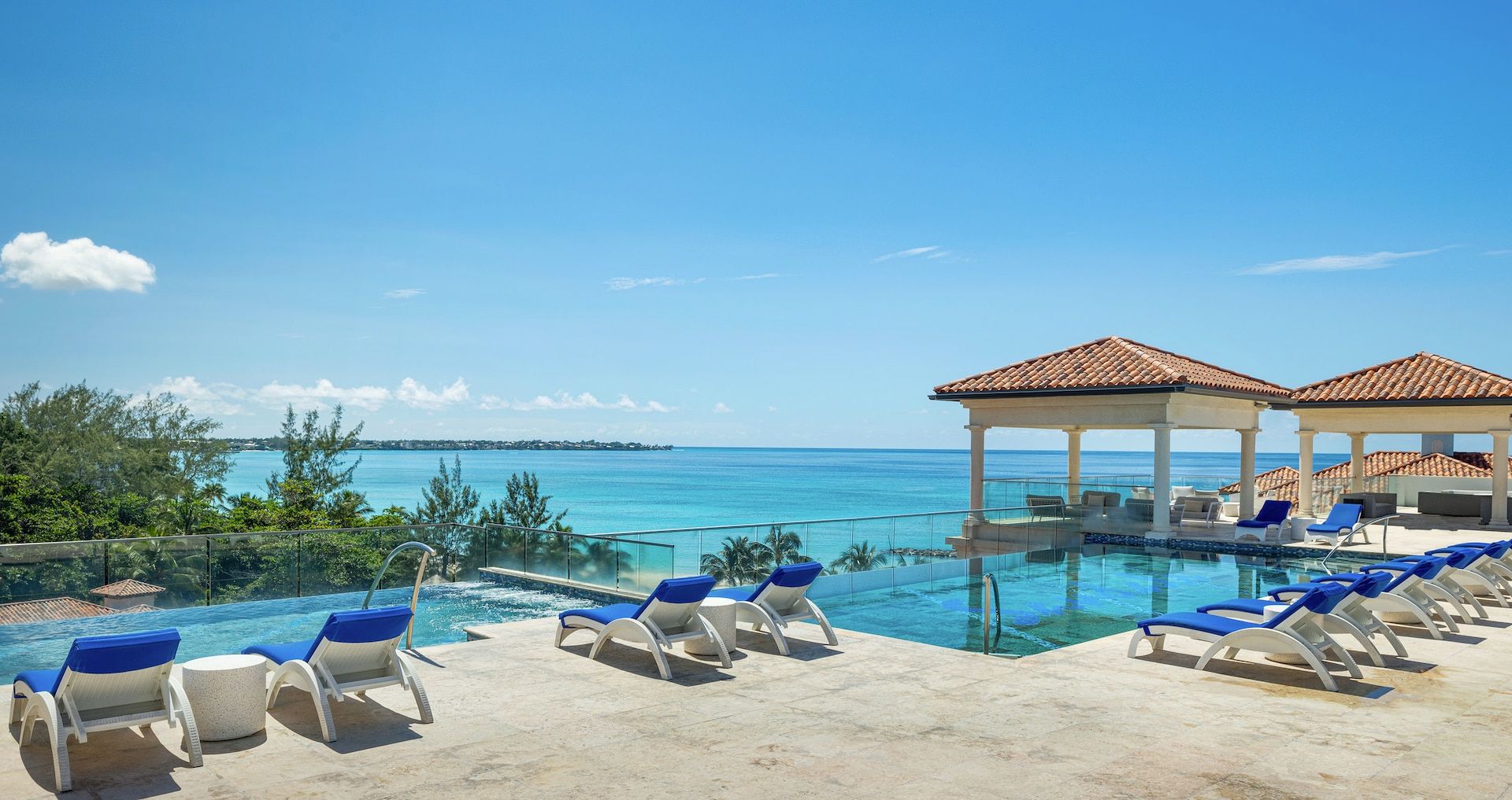Resort exterior at Sandals Royal Barbados