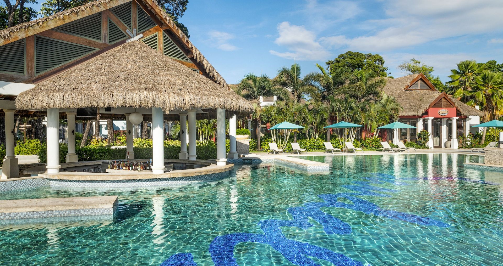 Resort exterior at Sandals Royal Barbados