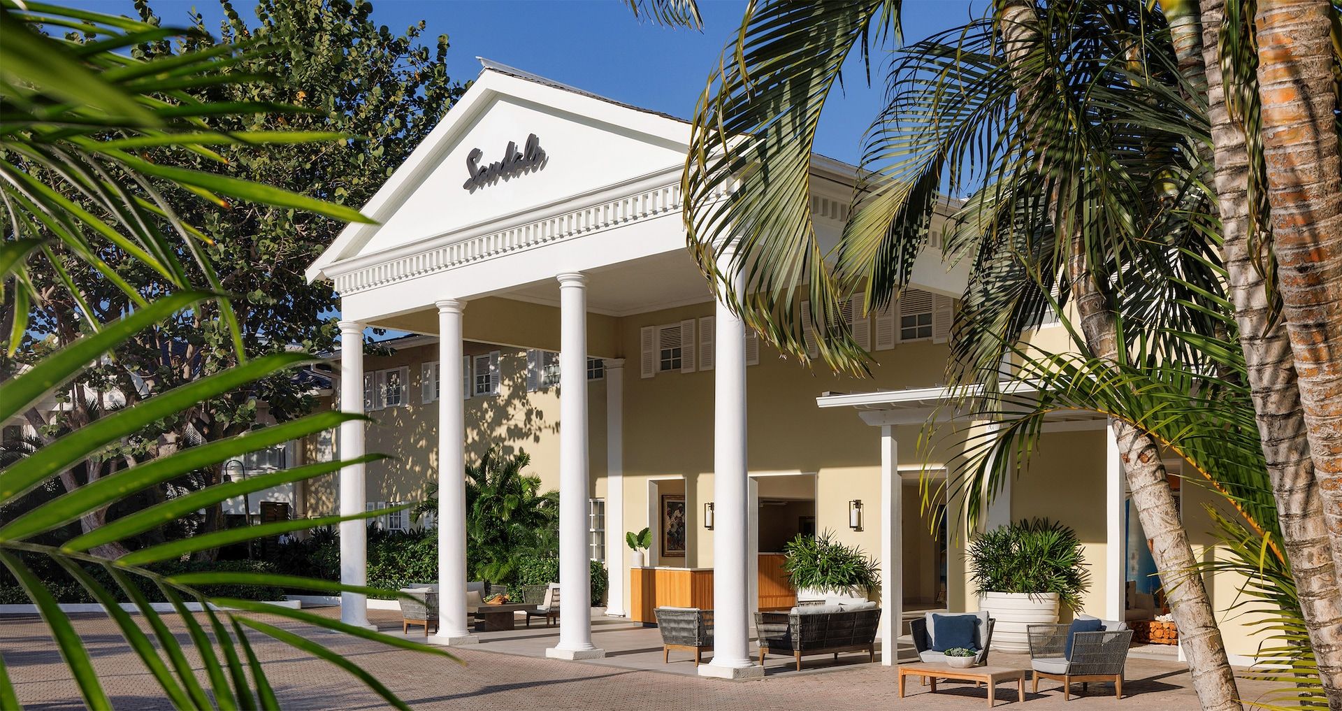 Resort exterior at Sandals Royal Caribbean Resort & Private Island