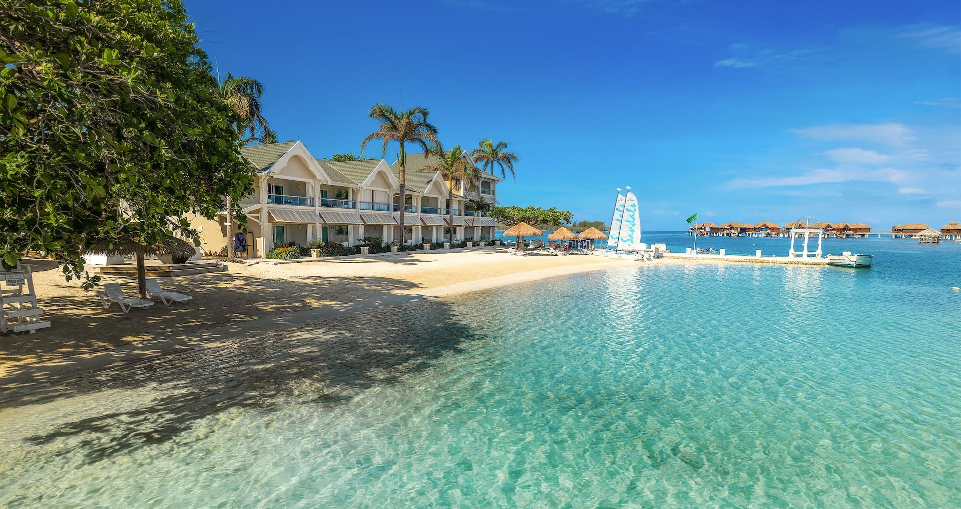 Resort exterior at Sandals Royal Caribbean Resort & Private Island