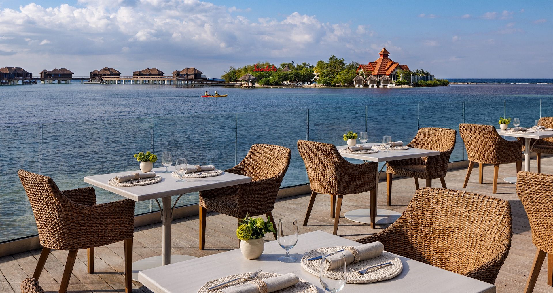 Resort exterior at Sandals Royal Caribbean Resort & Private Island