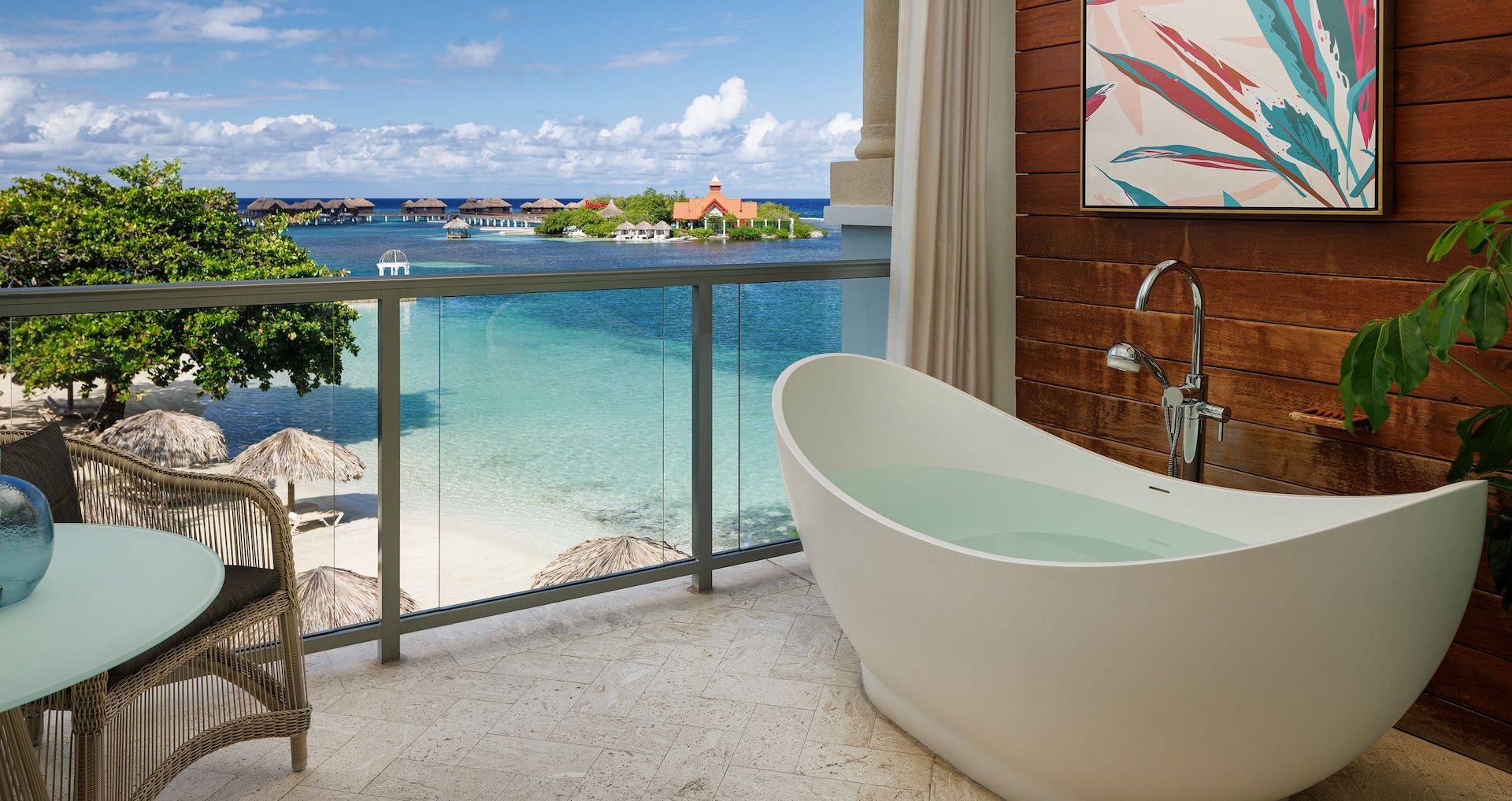Resort exterior at Sandals Royal Caribbean Resort & Private Island