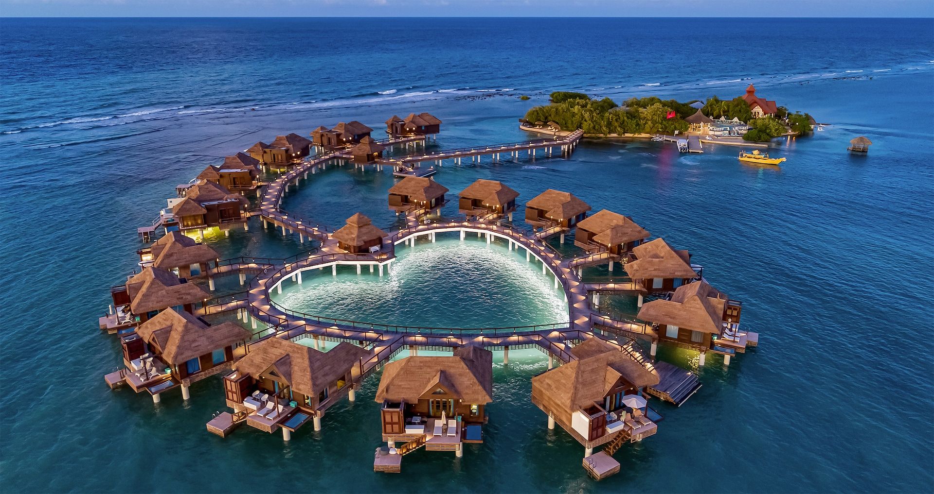 Resort exterior at Sandals Royal Caribbean Resort & Private Island