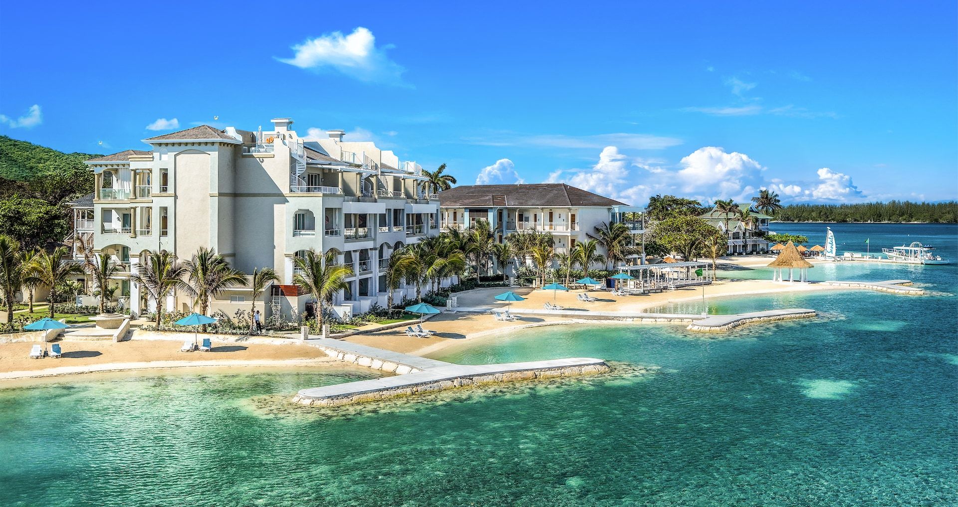 Resort exterior at Sandals Royal Caribbean Resort & Private Island