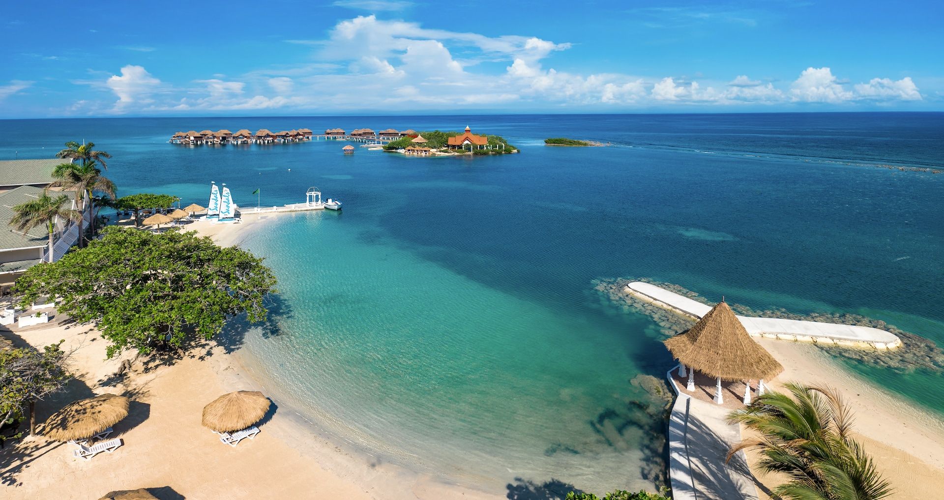 Resort exterior at Sandals Royal Caribbean Resort & Private Island