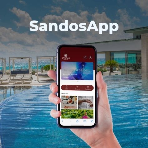 Resort exterior at Sandos Cancun Luxury Resort