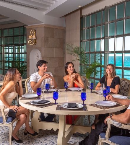 Resort exterior at Sandos Cancun Luxury Resort