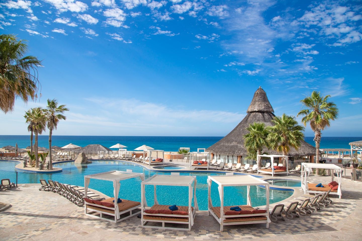 Swimming pool at Sandos Finisterra All Inclusive
