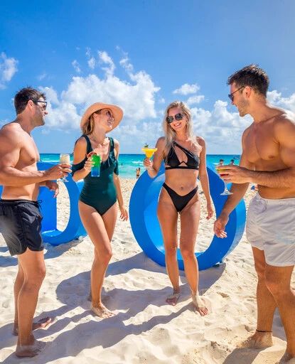 Beach at Sandos Playacar All Inclusive