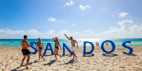 Beach at Sandos Playacar All Inclusive