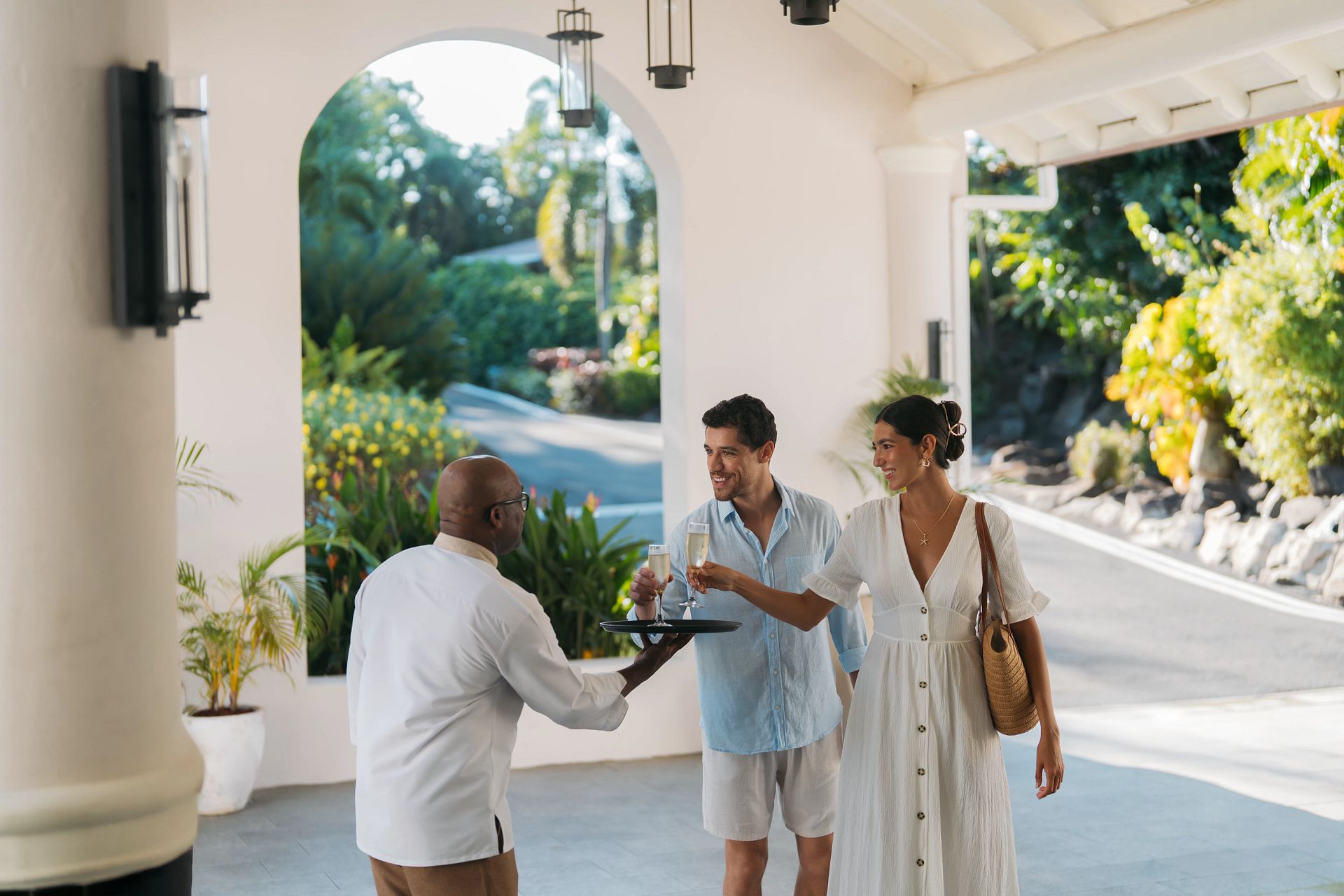 Resort exterior at Secrets St. Lucia Resort & Spa