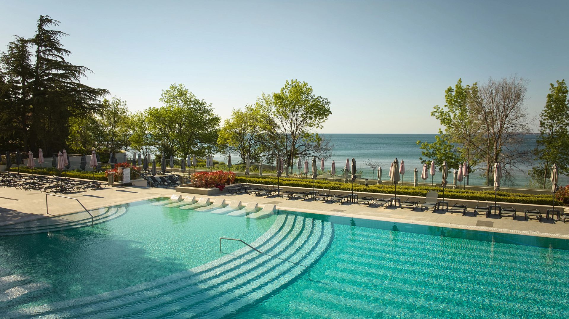 Resort exterior at Secrets Sunny Beach Resort & Spa