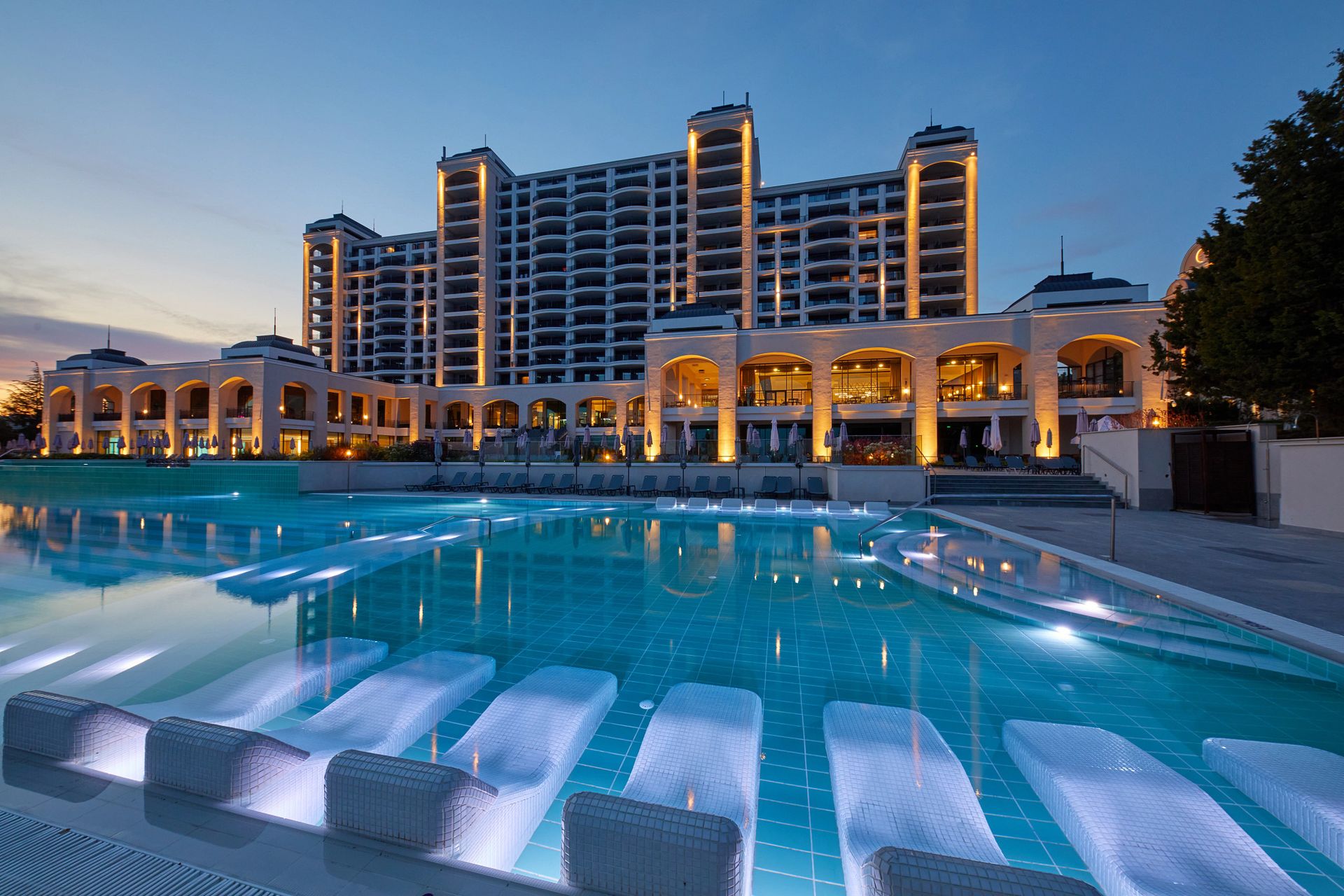 Resort exterior at Secrets Sunny Beach Resort & Spa