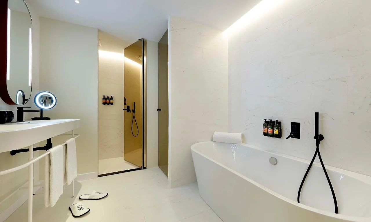 Guest room at TRS Ibiza Hotel