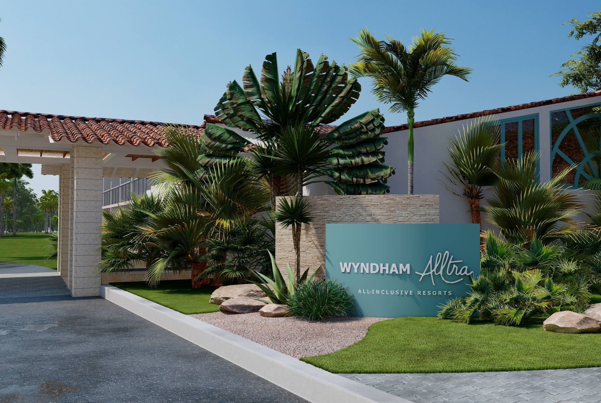 Lobby at Wyndham Alltra Samana