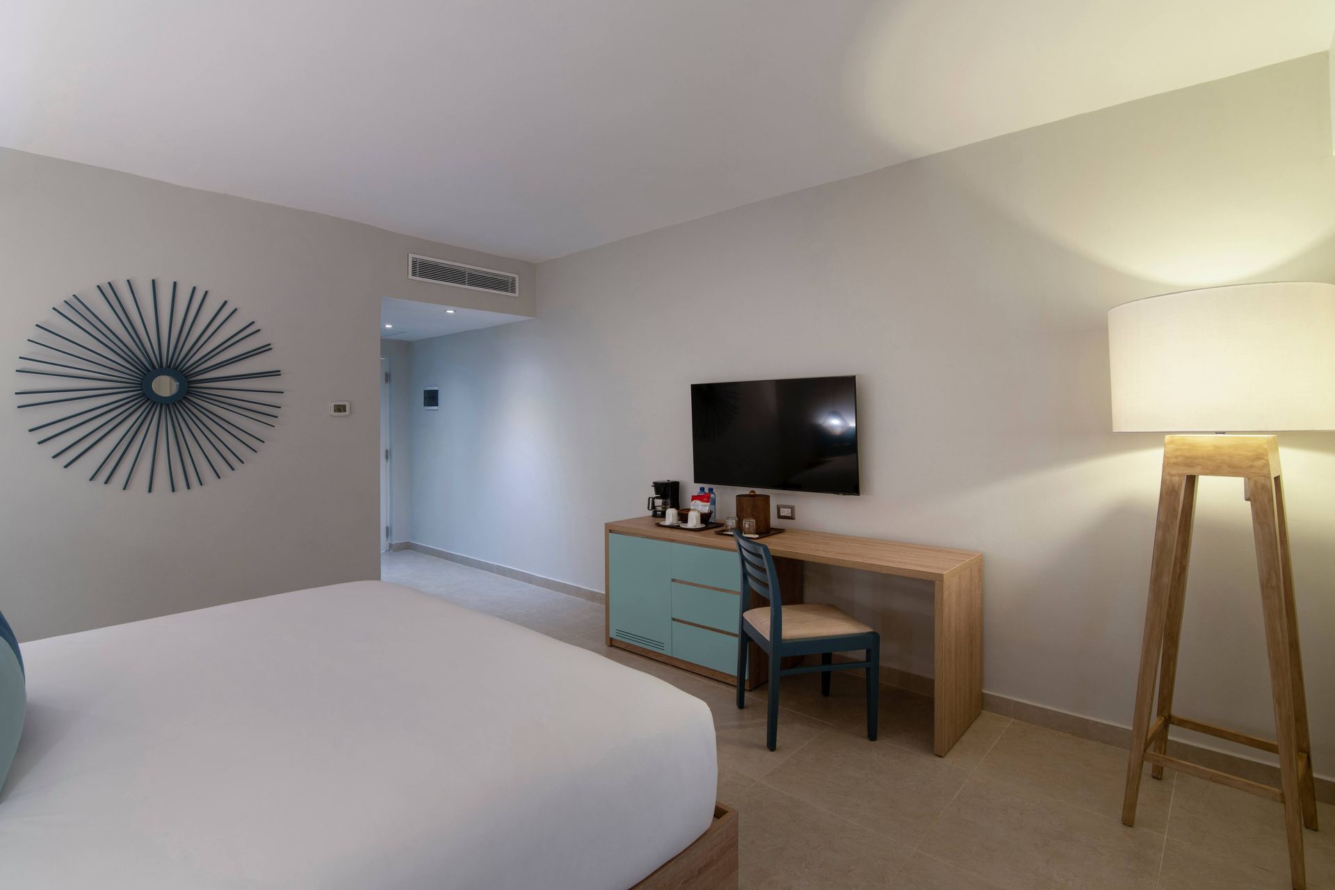 Guest room at Wyndham Alltra Samana