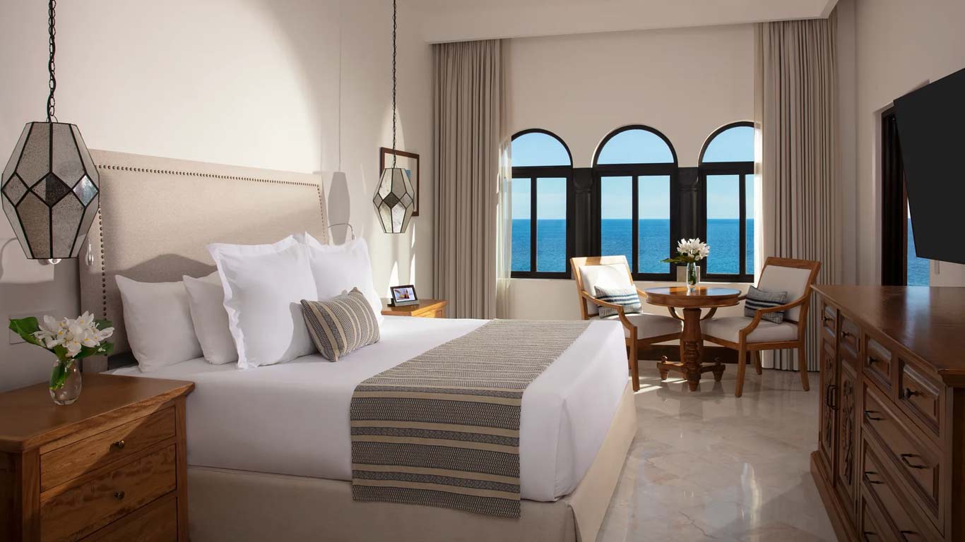 Private beach club on the Sea of Cortez with cabanas and lounge service